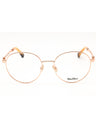 033 - pink gold/clear demo lens