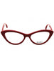 066 - shiny red/clear demo lens