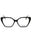 001 - shiny black/clear demo lens