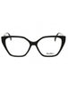 001 - shiny black/clear demo lens