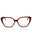 066 - shiny red/clear demo lens
