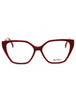 066 - shiny red/clear demo lens