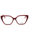066 - shiny red/clear demo lens