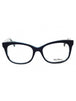 090 - shiny blue/clear demo lens