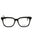 001 - shiny black/clear demo lens