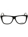 001 - shiny black/clear demo lens
