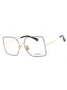 028 - shiny rose gold/clear demo lens