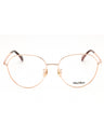033 - pink gold/clear demo lens