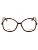 054 - red havana / clear demo lens
