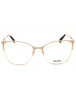 028 - shiny rose gold/Clear demo lens