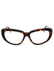 052 - dark havana/ clear demo lens