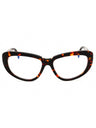 052 - dark havana/ clear demo lens