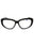 001 - shiny black/clear demo lens