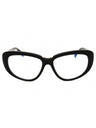 001 - shiny black/clear demo lens