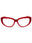 066 - shiny red/clear demo lens