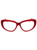066 - shiny red/clear demo lens