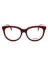 066 - shiny red/Clear demo lens