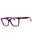 081 - shiny violet/clear demo lens