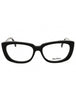 001 - shiny black / clear demo lens