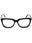 001 - shiny black/clear demo lens