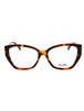 052 - dark havana/clear demo lens