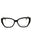 001 - shiny black/clear demo lens