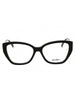 001 - shiny black/clear demo lens