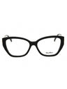 001 - shiny black/clear demo lens