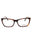 052 - dark havana/clear demo lens