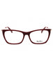 069 - shiny bordeaux/clear demo lens
