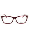 069 - shiny bordeaux/clear demo lens