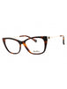 052 - dark havana/clear demo lens