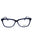 090 - shiny blue / clear demo lens