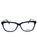 090 - shiny blue / clear demo lens