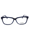 090 - shiny blue / clear demo lens