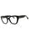 001 - shiny black/clear demo lens