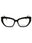 001 - shiny black / clear demo lens