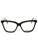 001 - shiny black / clear demo lens