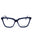 090 - shiny blue / clear demo lens