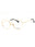030 - shiny deep gold/clear demo lens