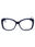 090 - shiny blue / clear demo lens
