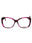 083 - violet/other / clear demo lens