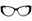 001 - shiny black/clear demo lens