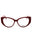 066 - shiny red / clear demo lens