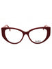 066 - shiny red / clear demo lens