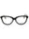 001 - shiny black/clear demo lens