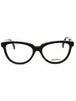 001 - shiny black/clear demo lens