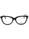 001 - shiny black/clear demo lens