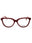 066 - shiny red/clear demo lens