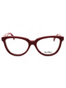 066 - shiny red/clear demo lens